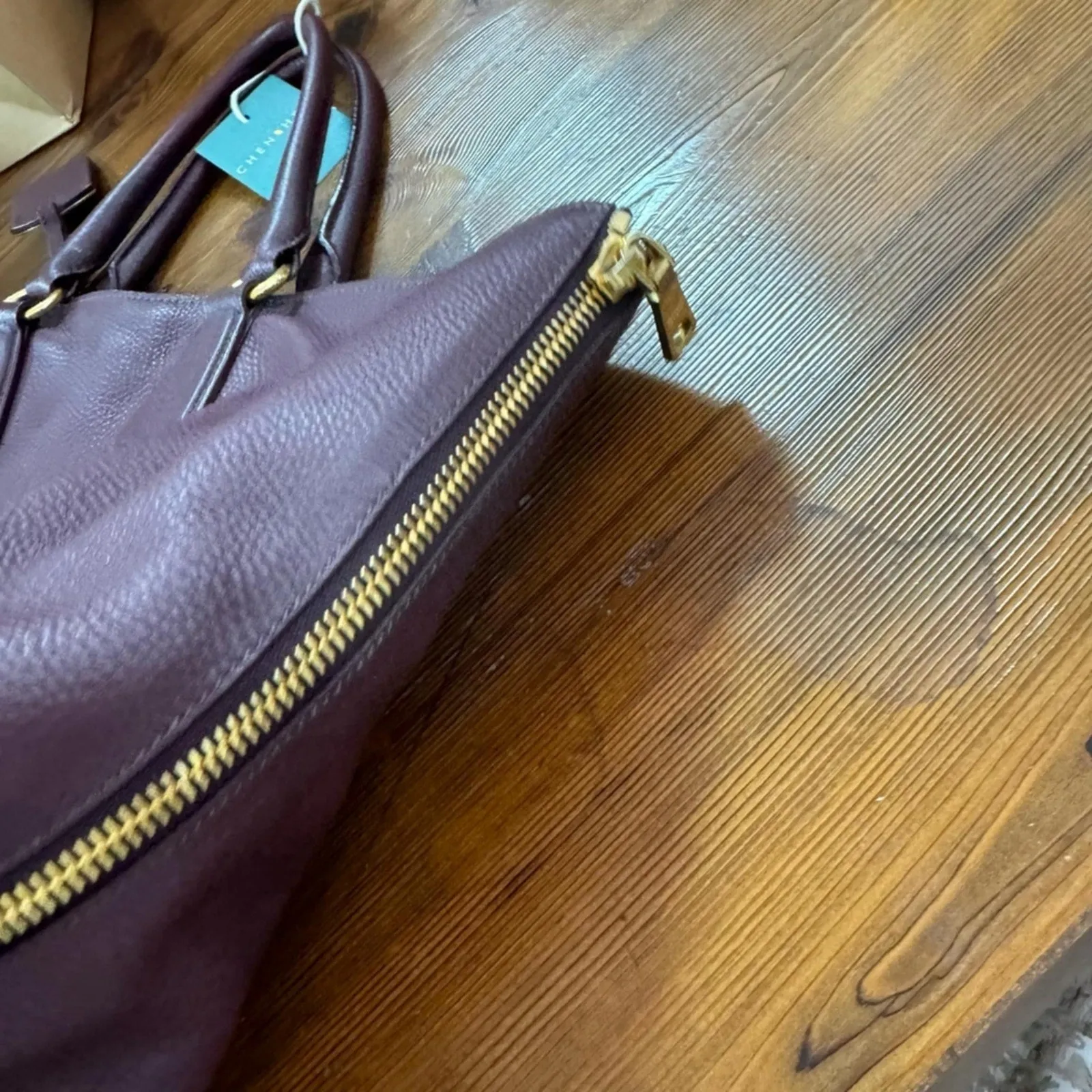 100% Authentic Prada Vitello Daino Tote Bag