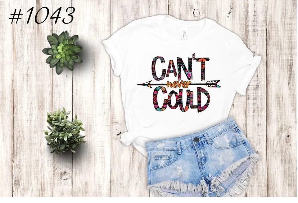 #1043 Can’t Never Could