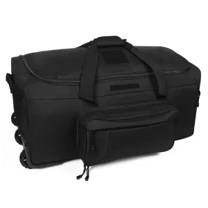 124L Large Capacity Military Tactical Wheeled Duffel Bag - Heavy-Duty Travel Gear