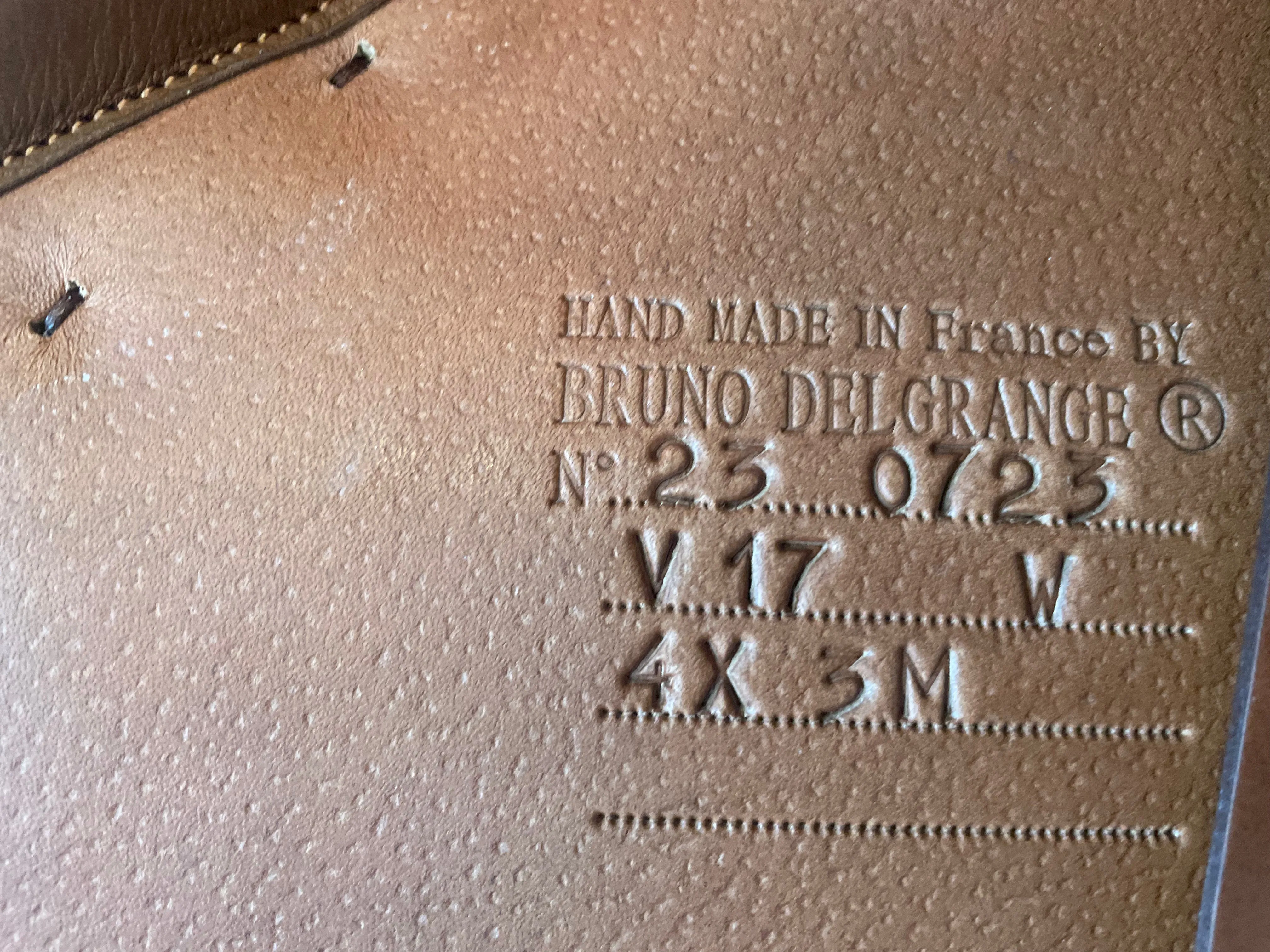 17 - 2023 Bruno Delgrange Virtuose, 4X Flap, Full Calf ***BRAND NEW***