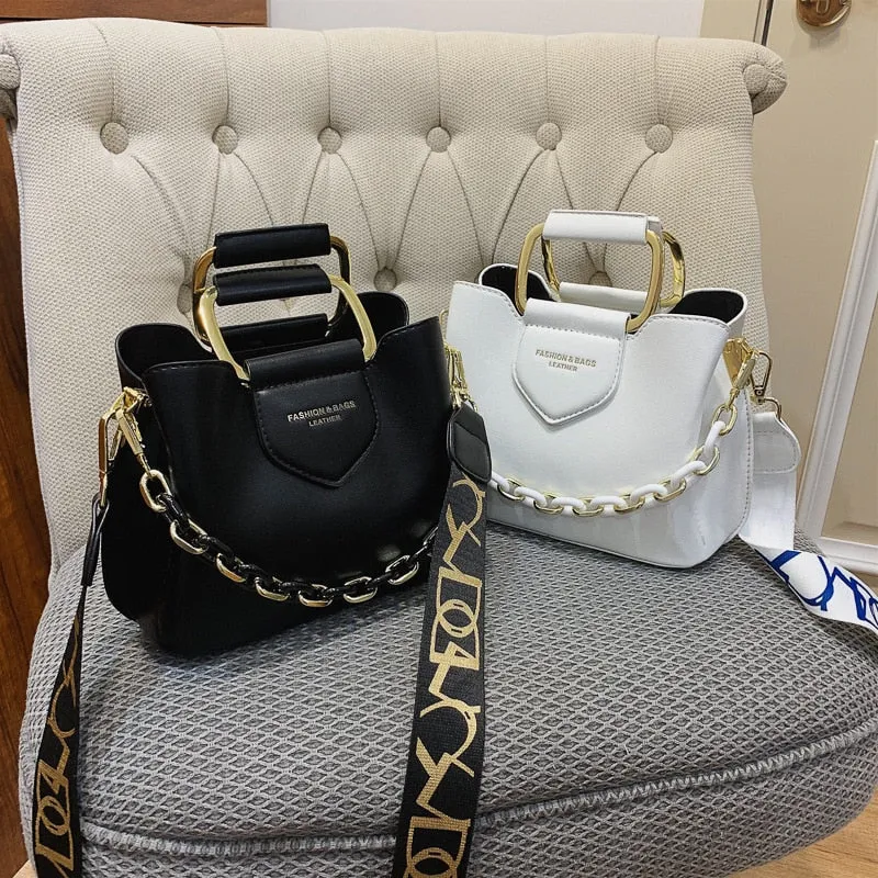 2020 Luxury women's one-shoulder handbag PU Leather quality Messenger Casual Fashion Classic Women's bag Messenger Handbag