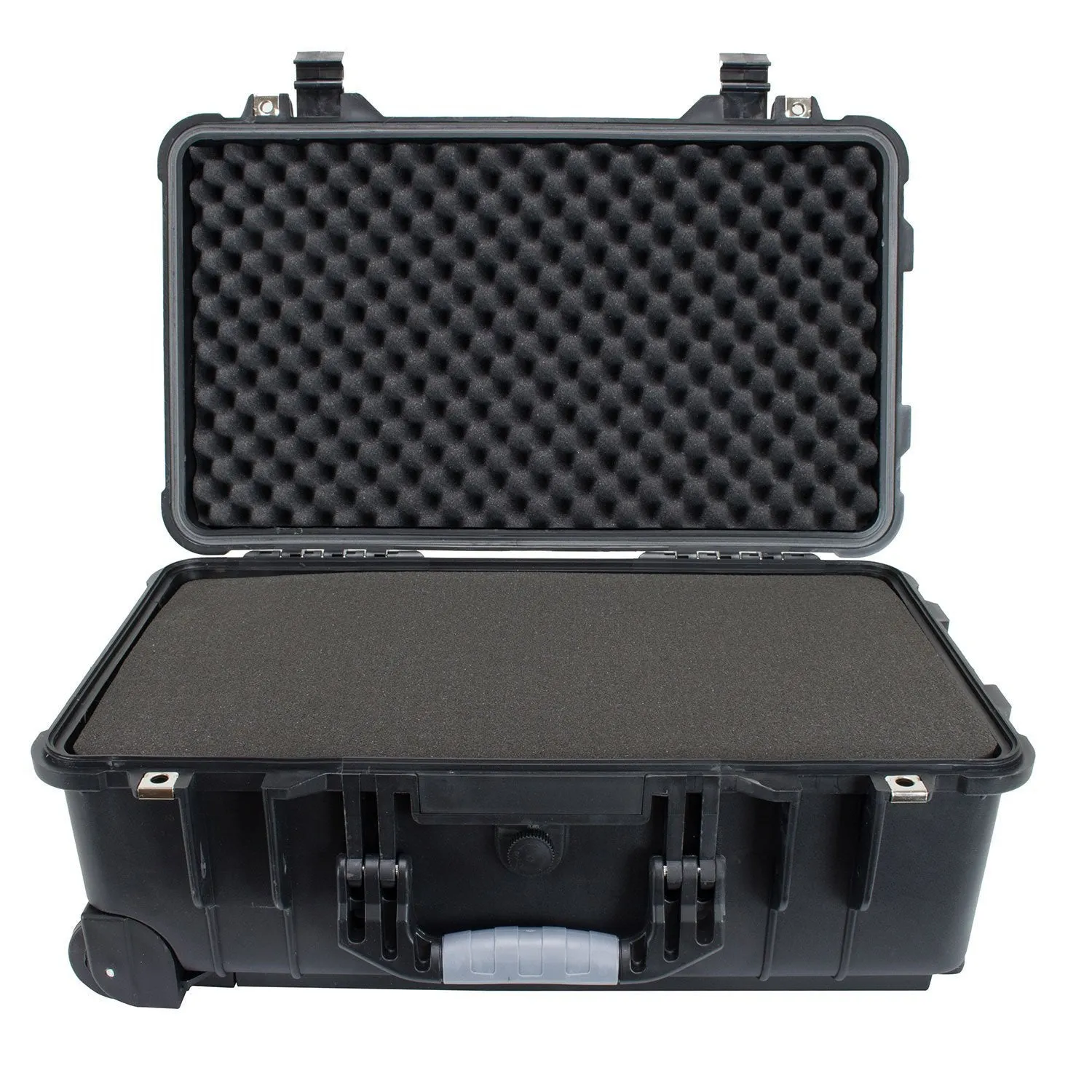 22 Inch PISTOL HARD ROLLING GUN CASE- TSA APPROVED: CRUSH RESISTANT & WATERPROOF