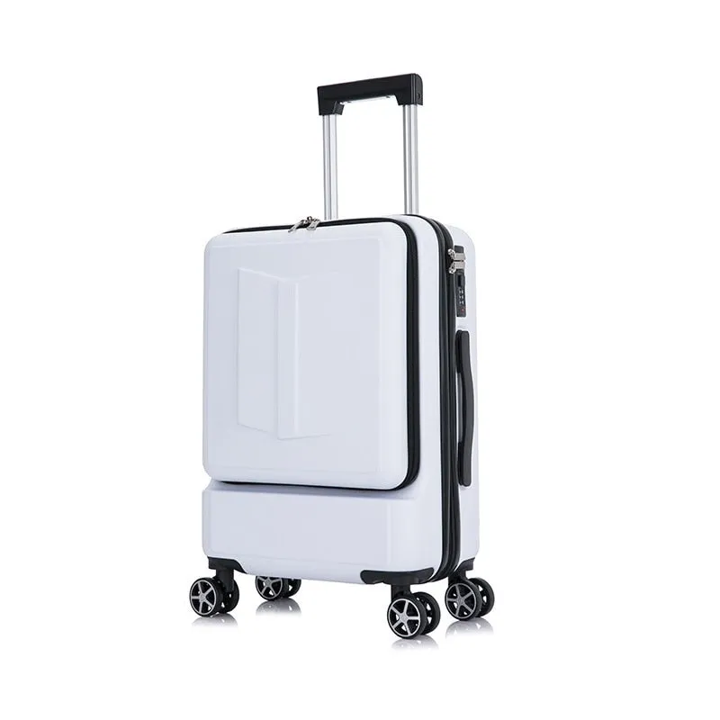 24 Inch Rolling Luggage with Front Pocket