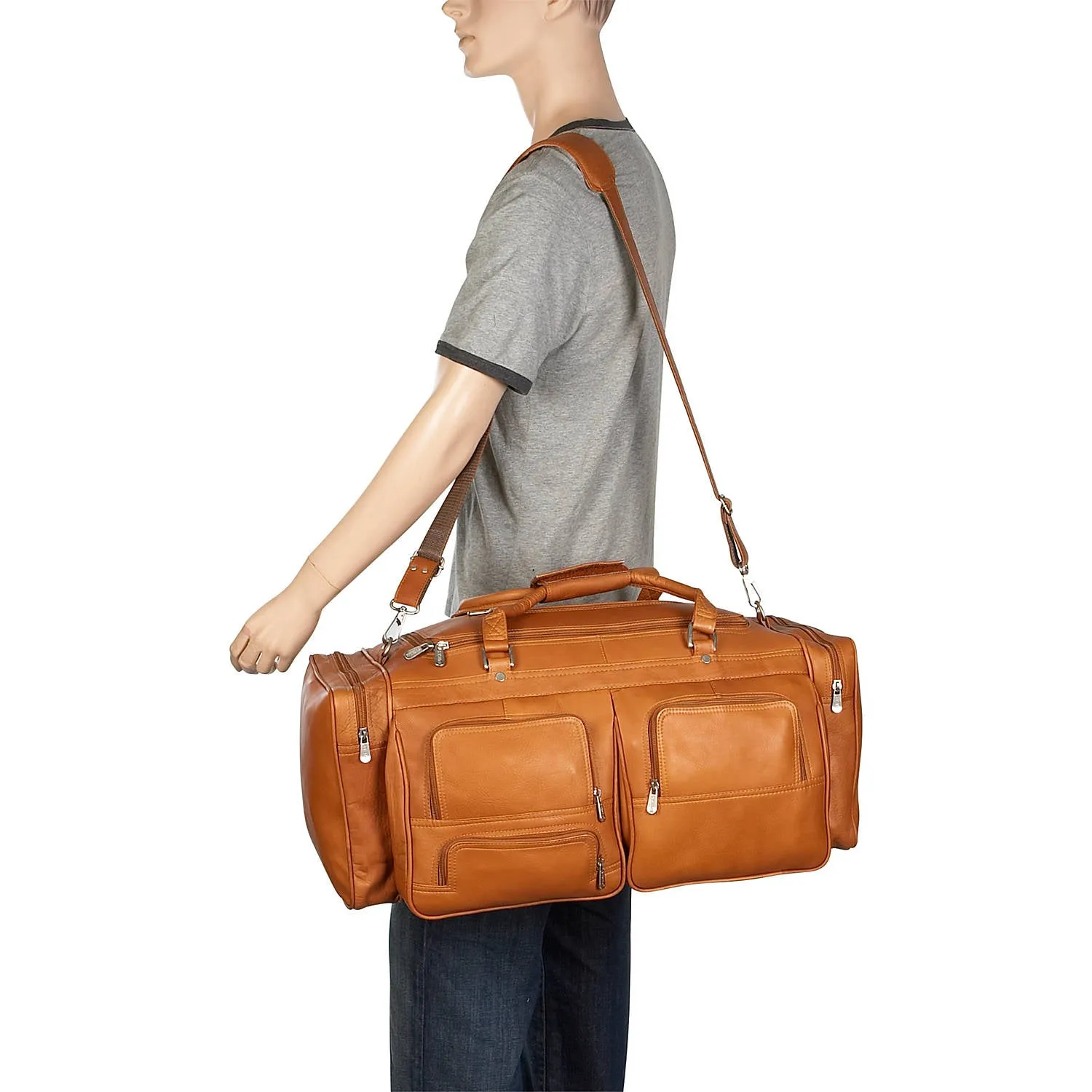 24in DUFFEL WITH POCKETS
