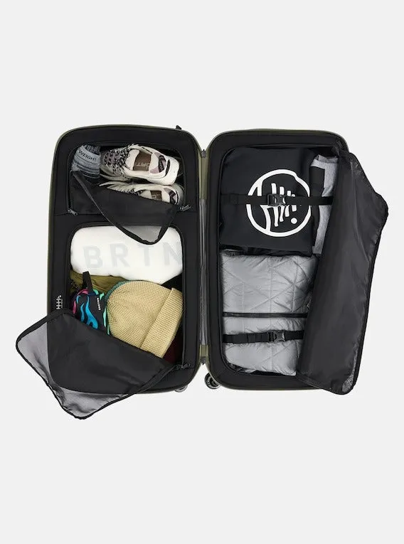 4 Wheel Double Deck 86L Travel Bag