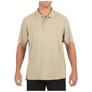 5.11 Helios Short Sleeve Polo Silver Tan