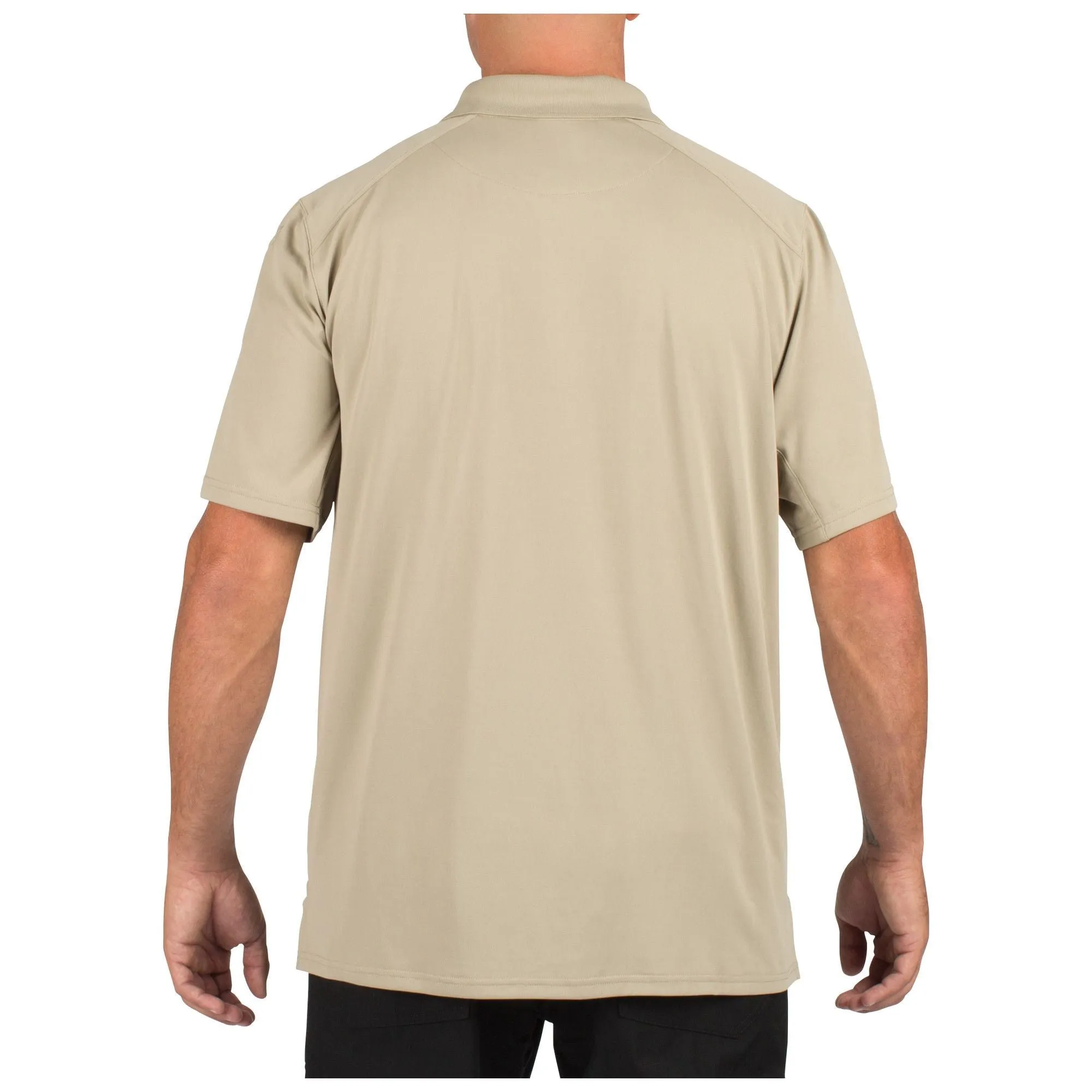 5.11 Helios Short Sleeve Polo Silver Tan