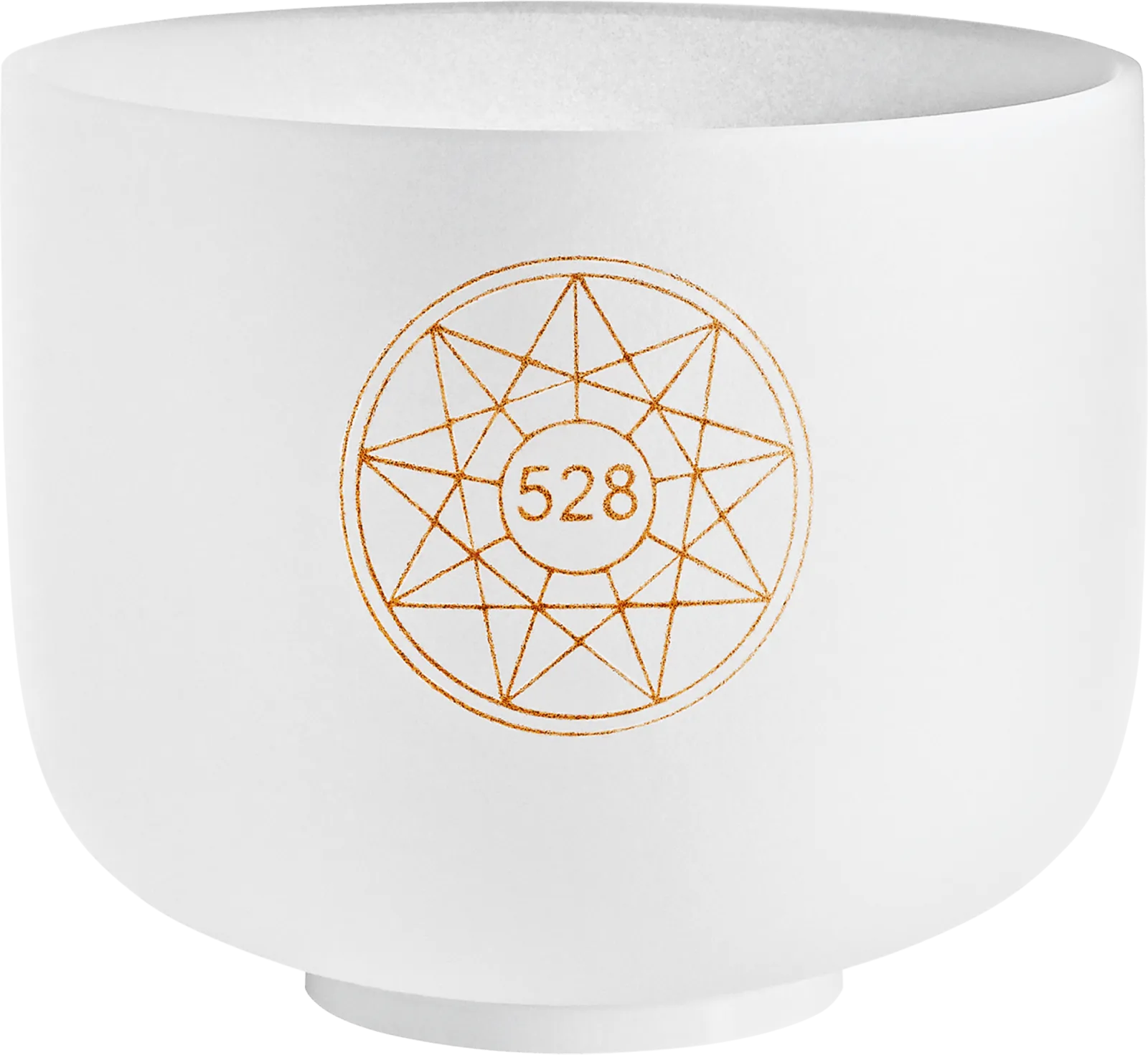528 Hz Solfeggio 8" Crystal Singing Bowl, C5 (Mi) - Miracles