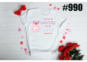 #990 Pig Love Glasses