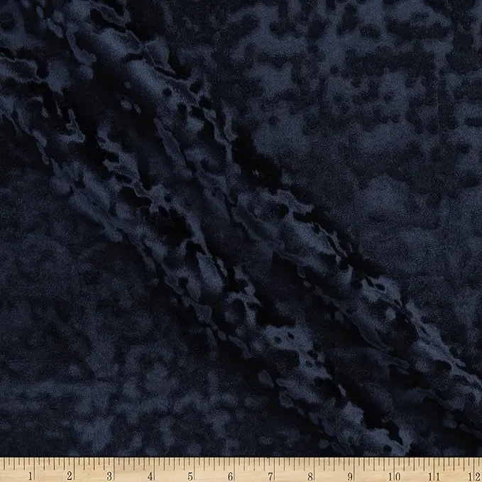 Abstract Crushed Velvet Fabric, 118 Inch. in Width, |  Home Décor