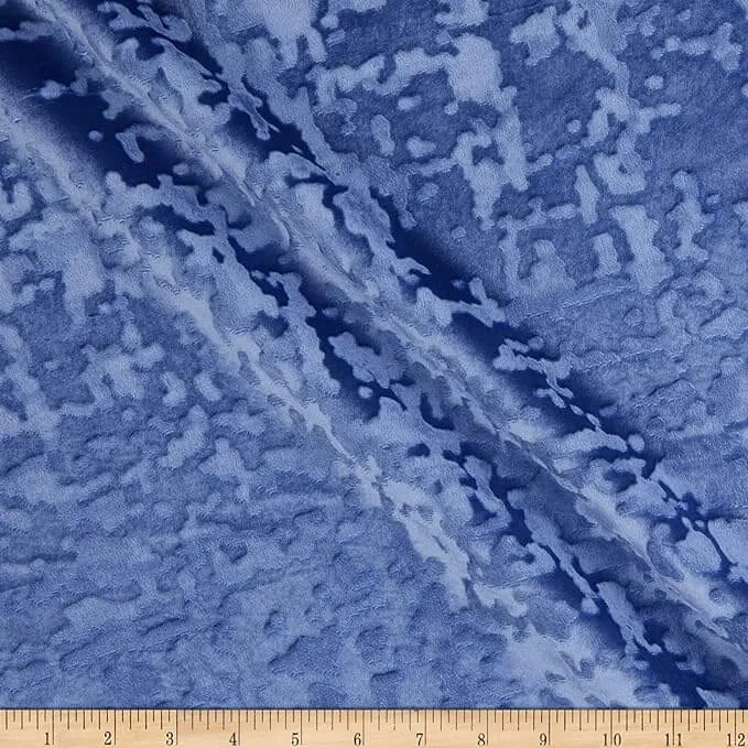 Abstract Crushed Velvet Fabric, 118 Inch. in Width, |  Home Décor