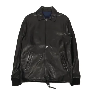 Acne Studios Tony Leather Jacket Size 48