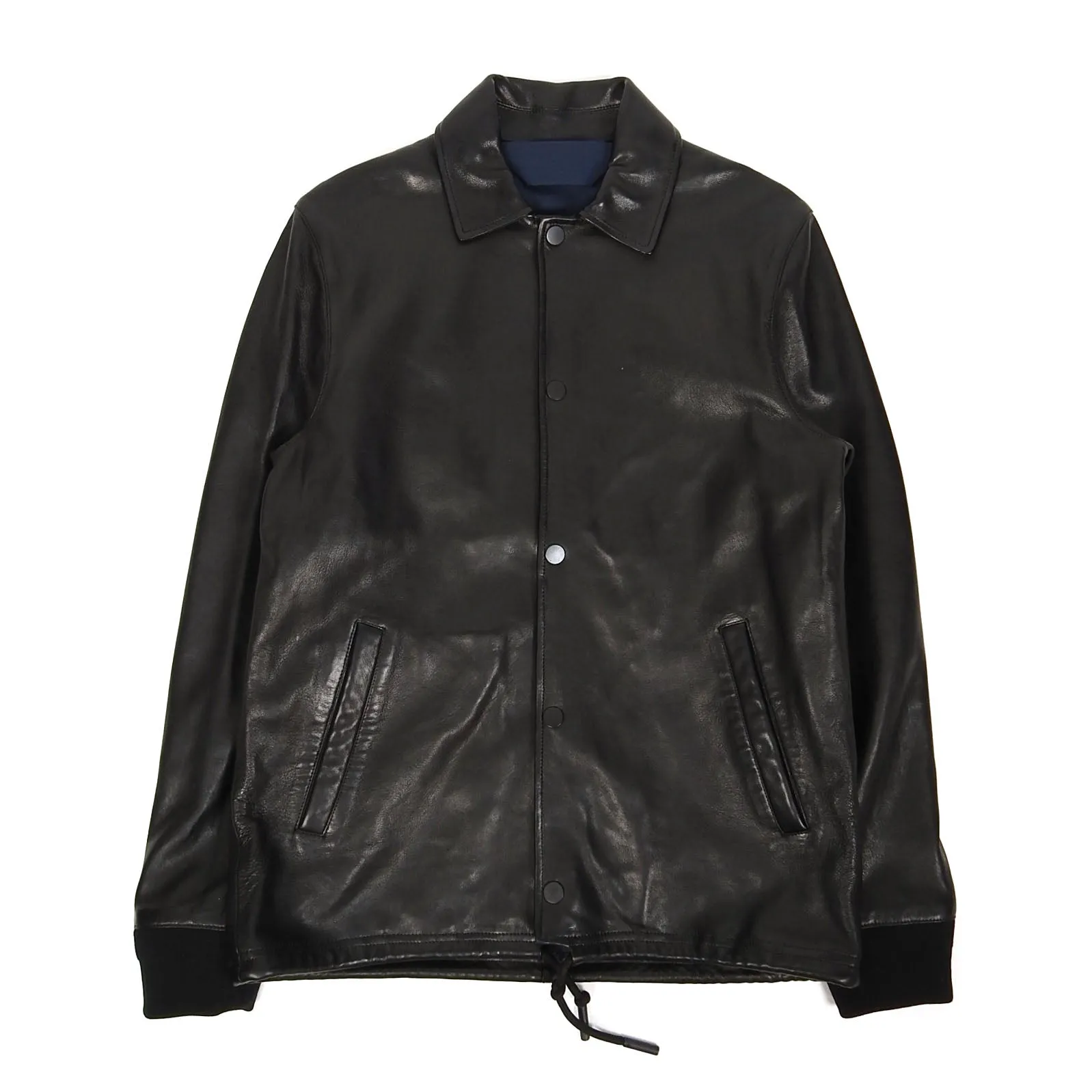 Acne Studios Tony Leather Jacket Size 48