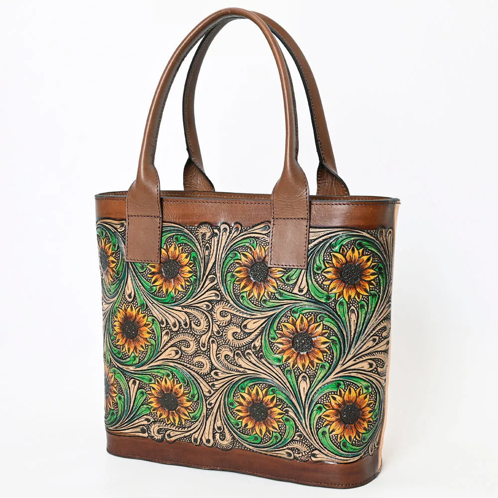 ADBGZ652 American Darling Hand Tooled Genuine Leather Women Bag Western Handbag Purse