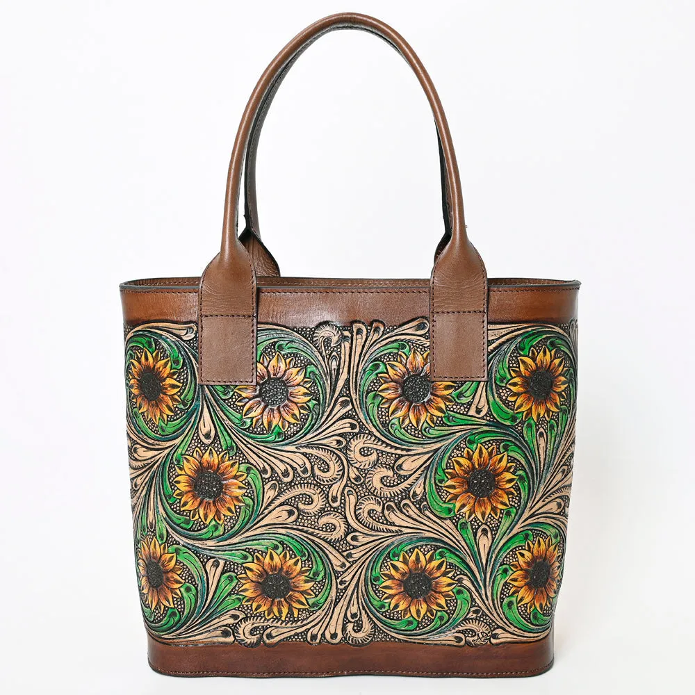 ADBGZ652 American Darling Hand Tooled Genuine Leather Women Bag Western Handbag Purse