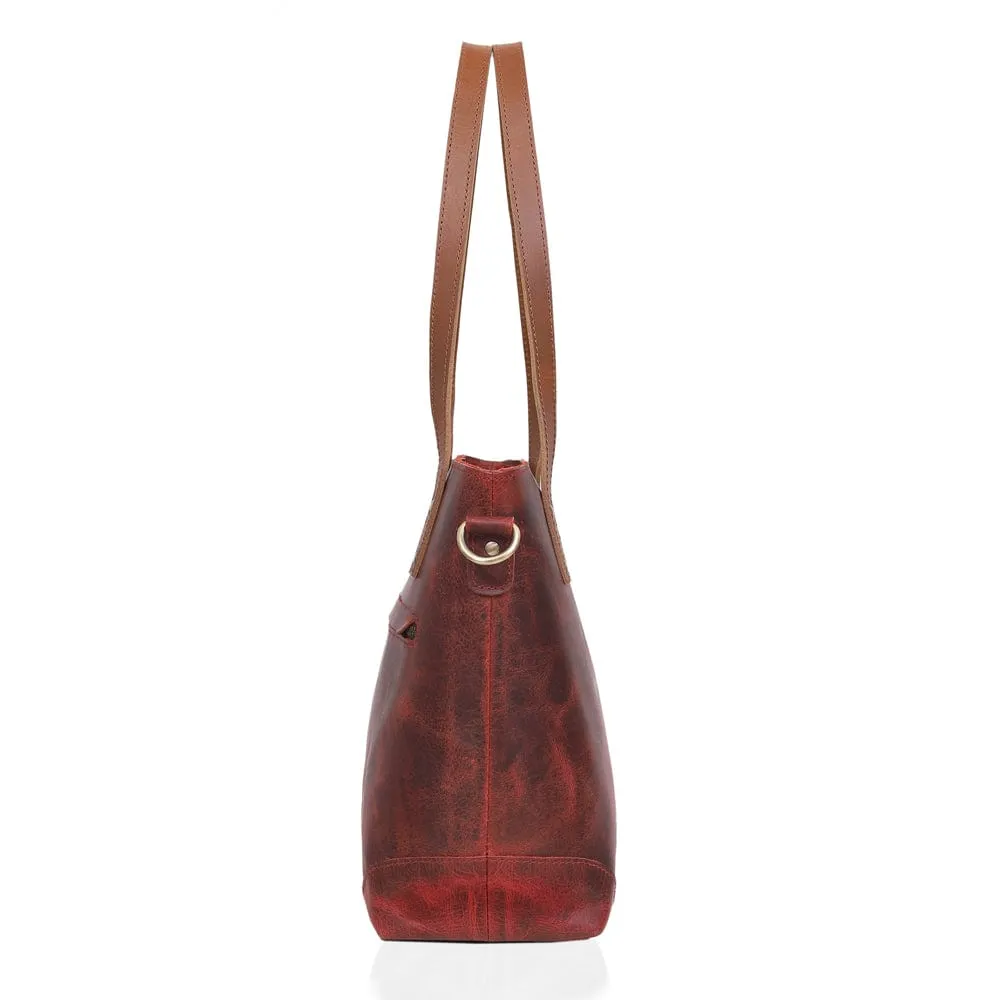 Addie Handcrafted Leather Tote