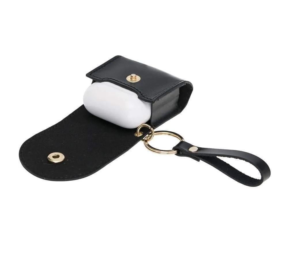 AirPods Leather Case with Hook