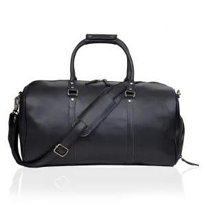 ALEXANDER LEATHER DUFFEL BAG FOR MEN