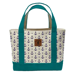 All Over Anchors Large Tote
