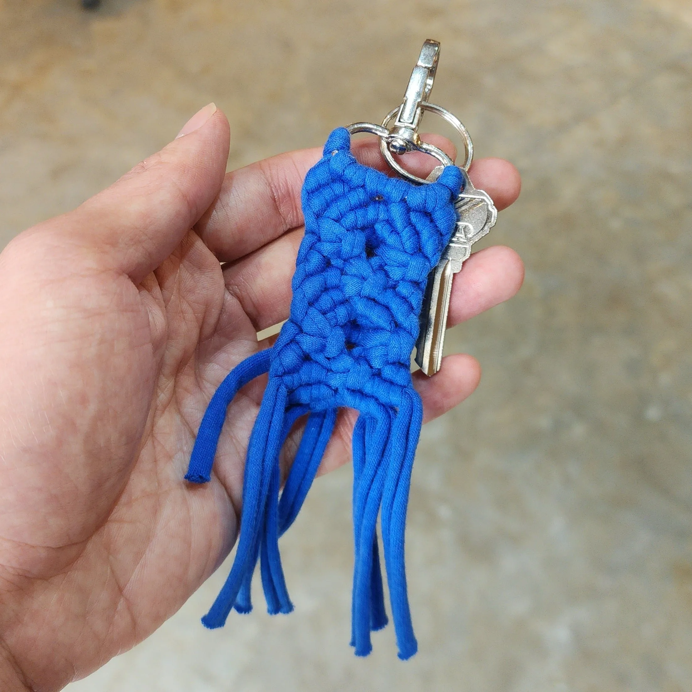 Alpas Macrame Keychain