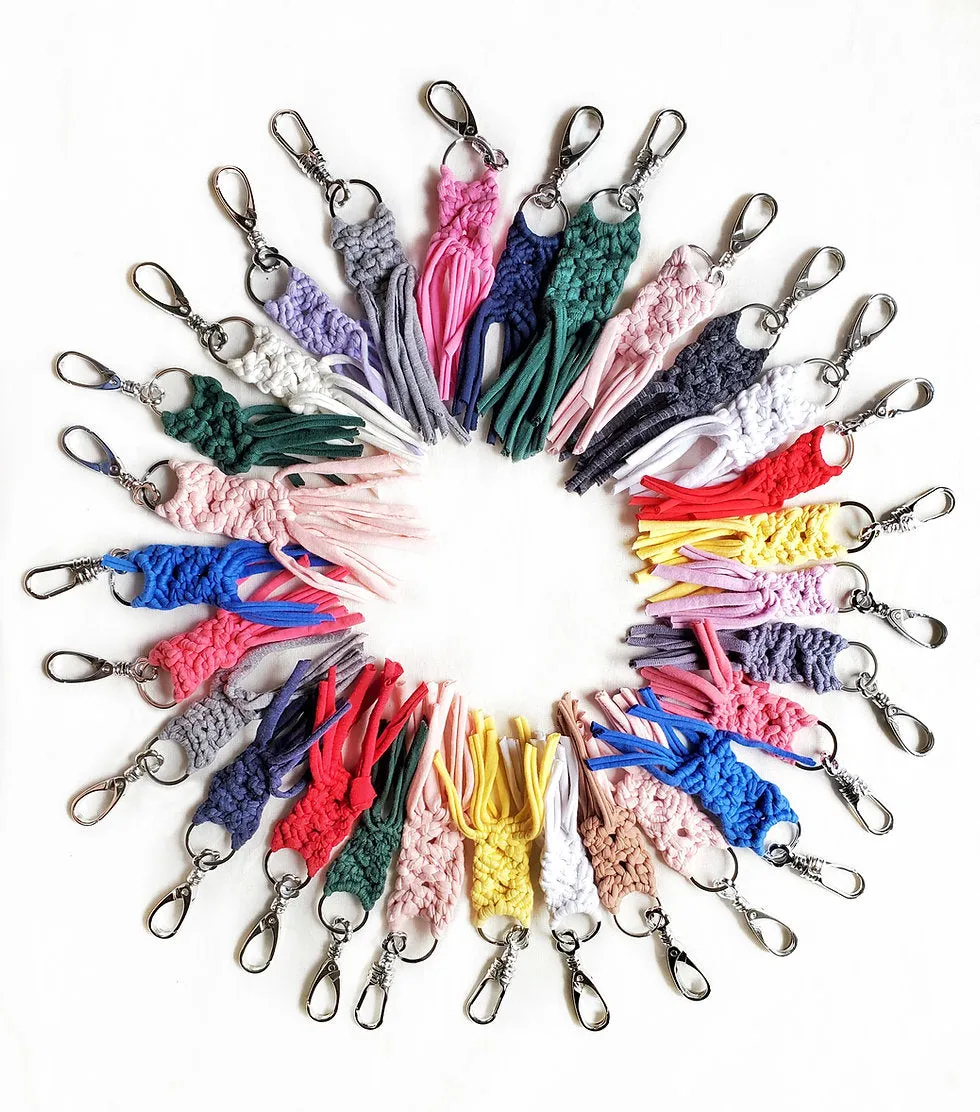 Alpas Macrame Keychain