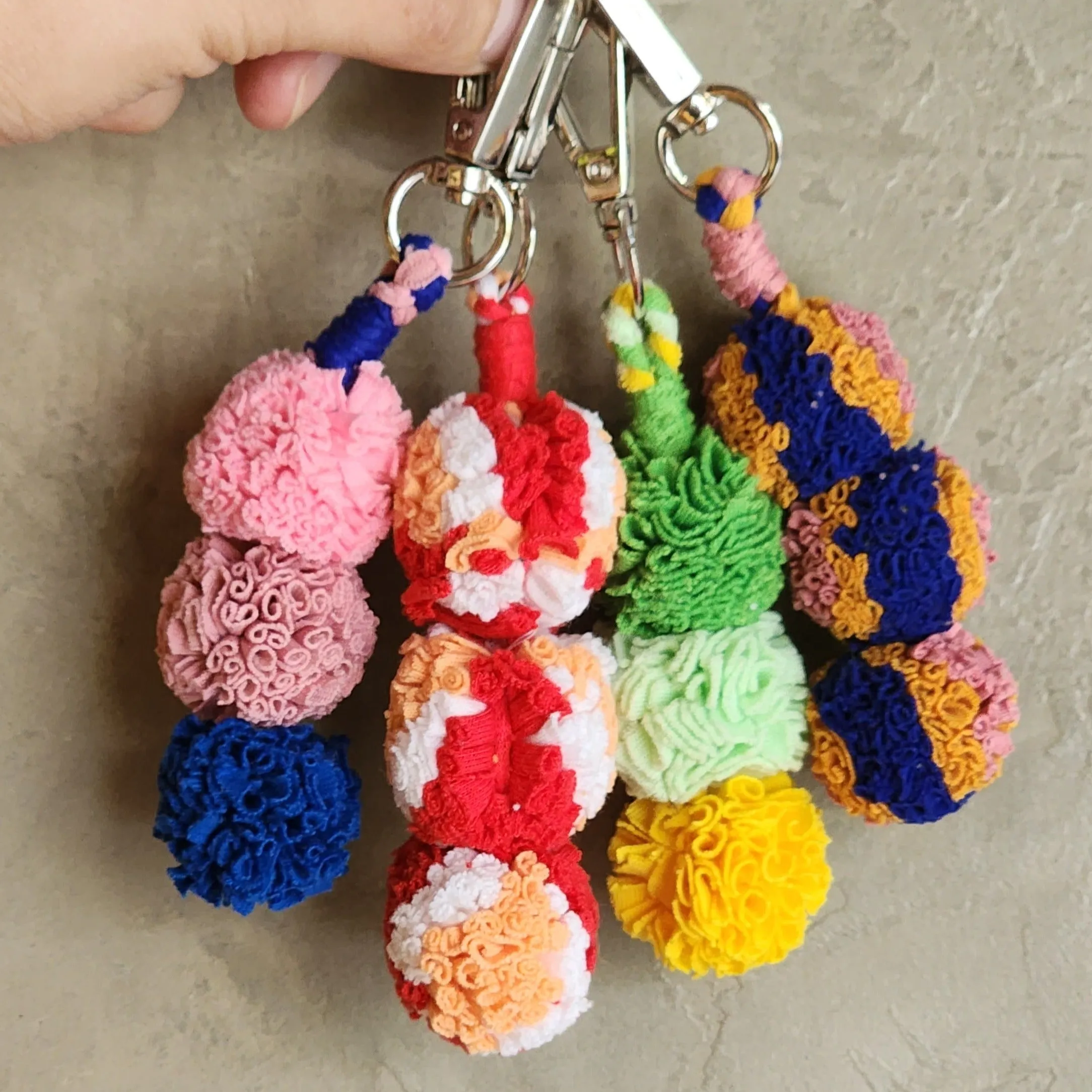 Alpas Pompom Keychain