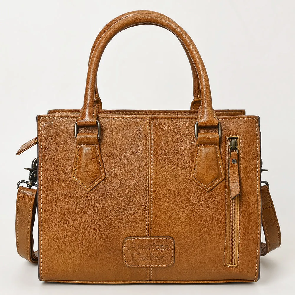 American Darling ADBG1453 Cross Body Hand Tooled Genuine Leather women bag western handbag purse