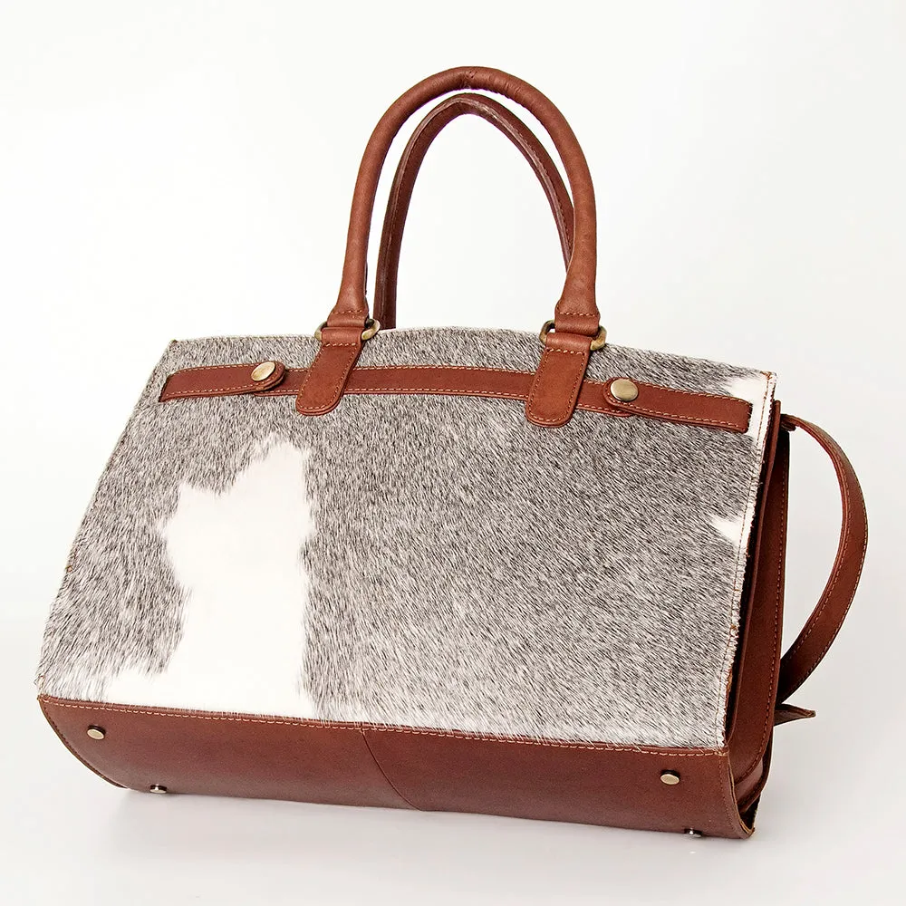 American Darling ADBGI191A Tote Hair On Genuine Leather Women Bag Western Handbag Purse