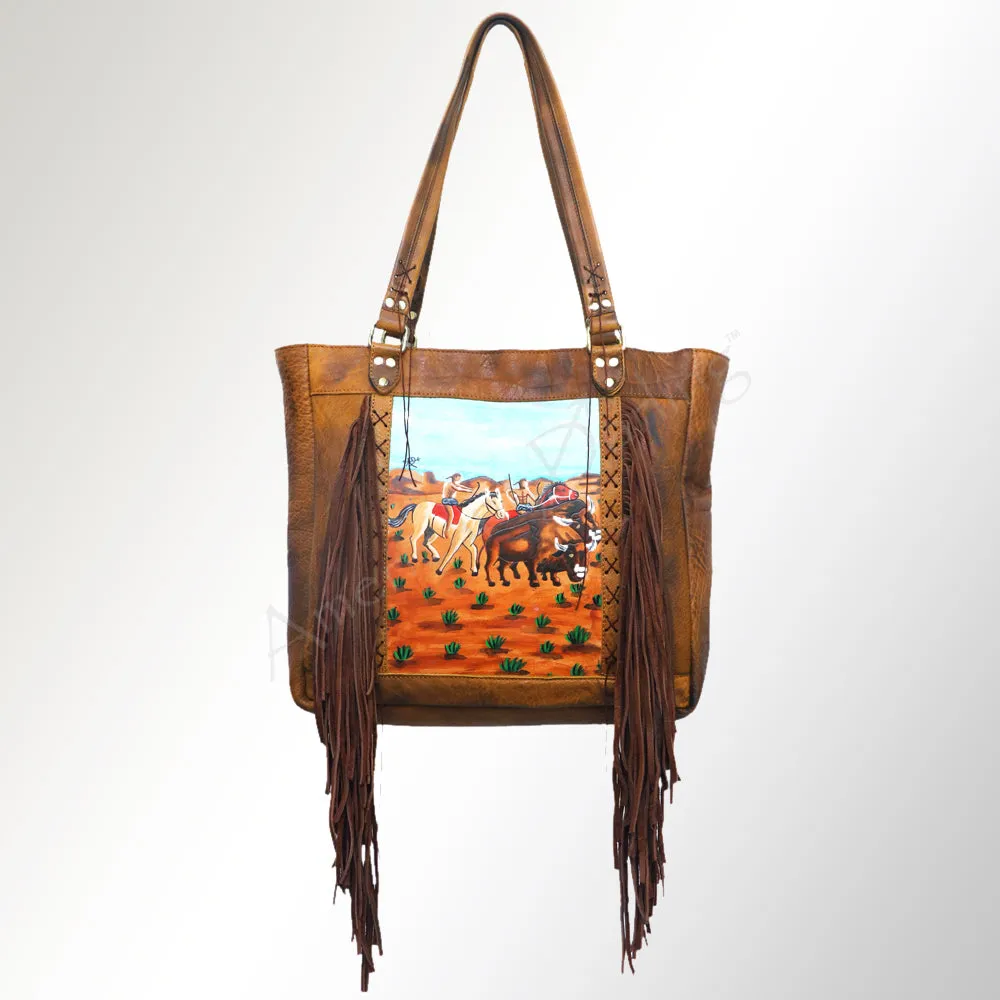 American Darling ADBGM166R35 Tote Genuine Leather women bag western handbag purse
