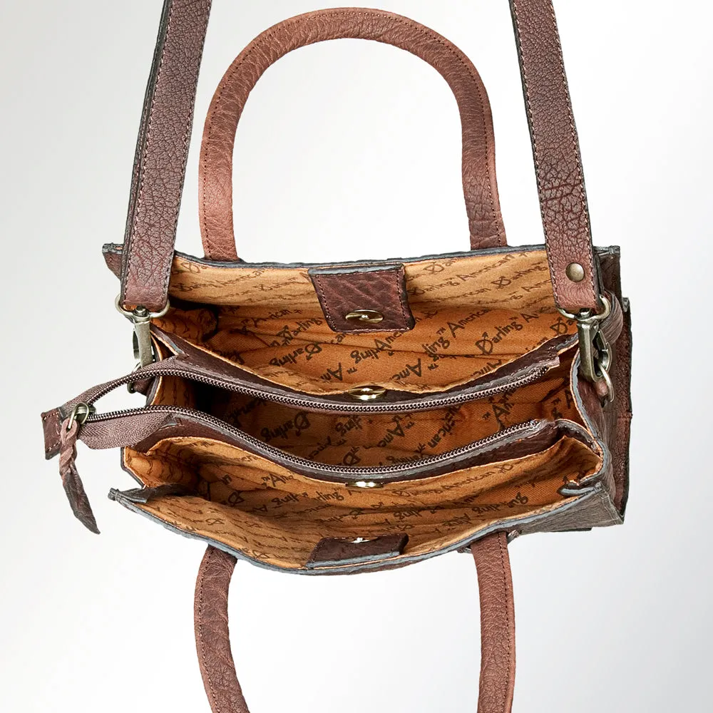 American Darling ADBGZ385 Tote Genuine Leather Women Bag Western Handbag Purse