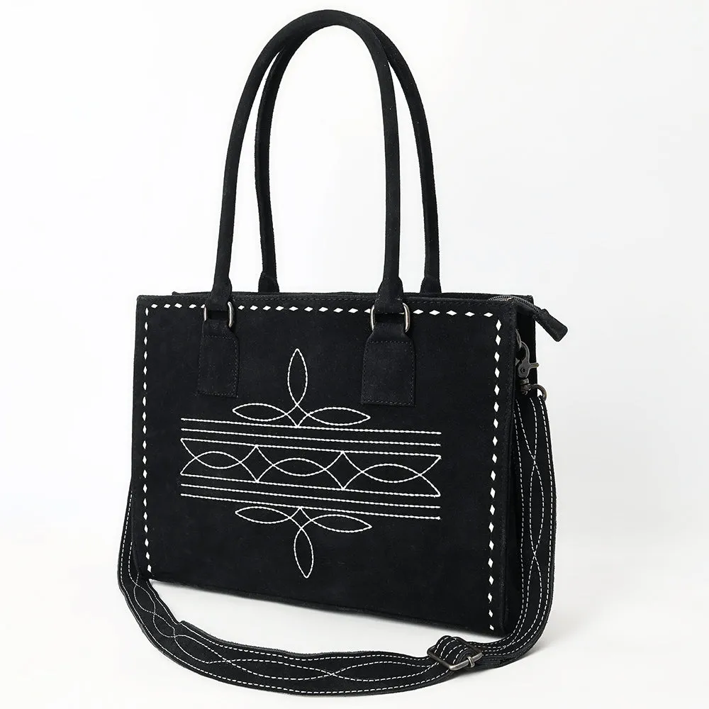 American Darling Tote Genuine Suede Leather Women Bag Western Handbag Purse