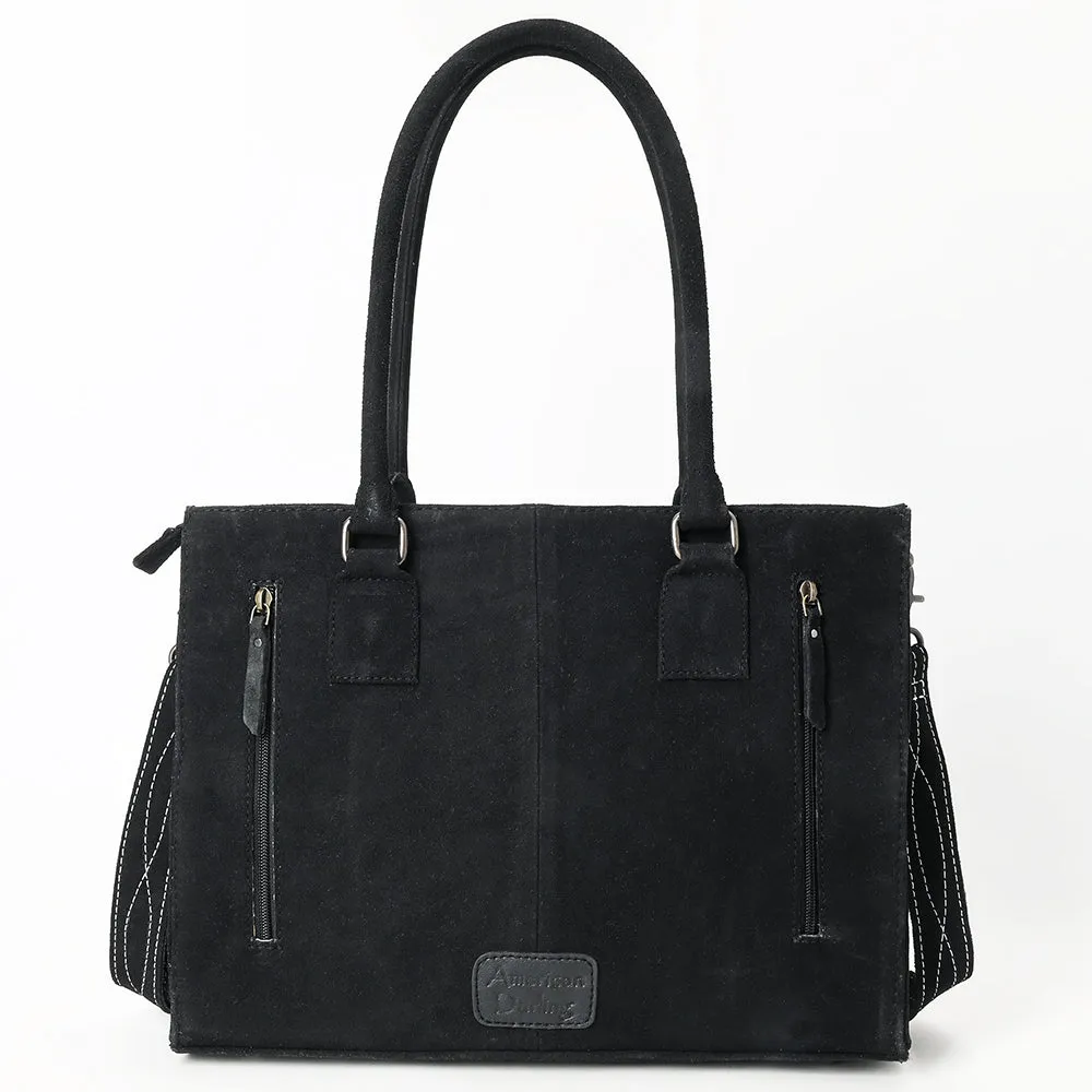 American Darling Tote Genuine Suede Leather Women Bag Western Handbag Purse