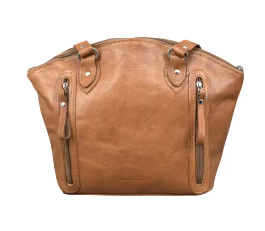 American West Handbag Annie's Secret Collection: Zip Top Bucket Tote