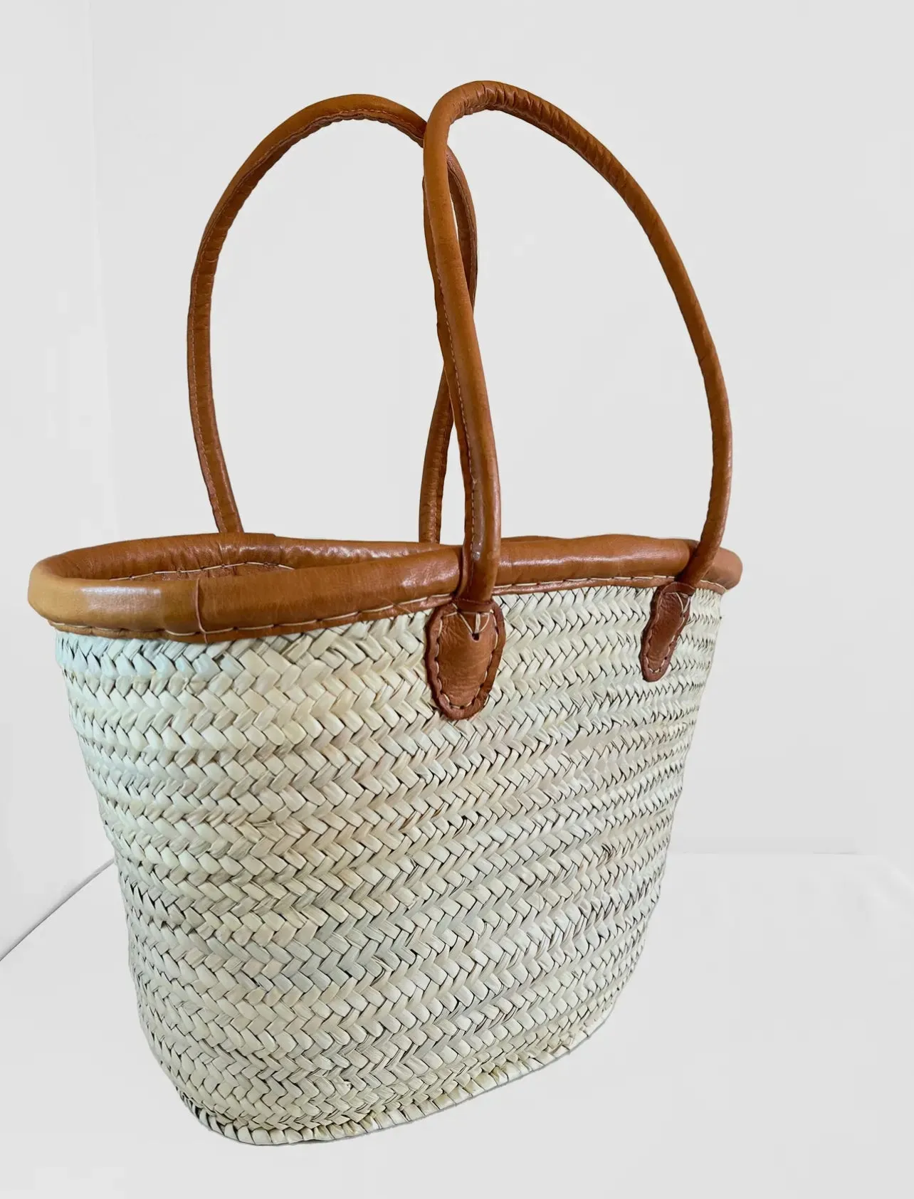 Anthro French Market Straw Bag