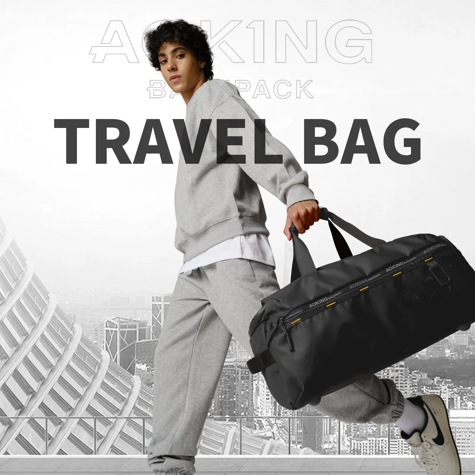 Aoking Travel Bag Large Capacity Duffel Bag SW4071