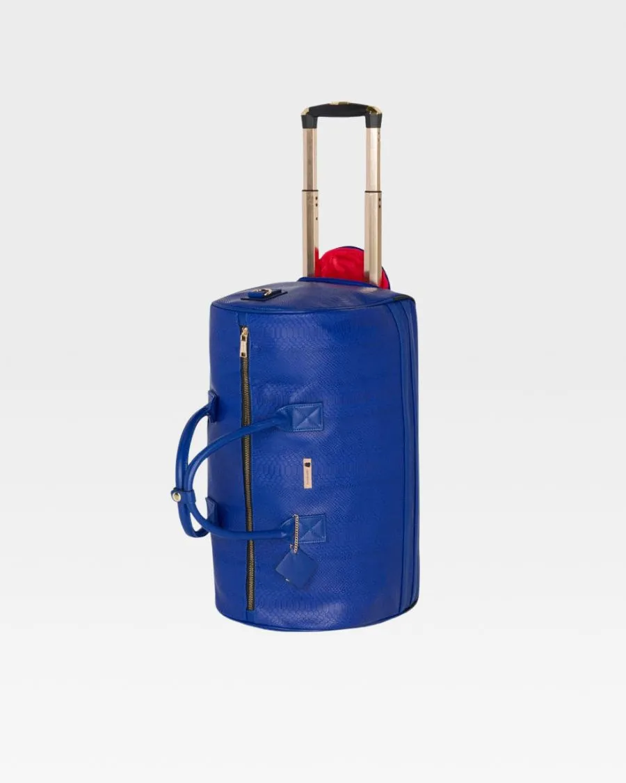 Apollo 1 Rolling Duffle Bag in Royal Blue