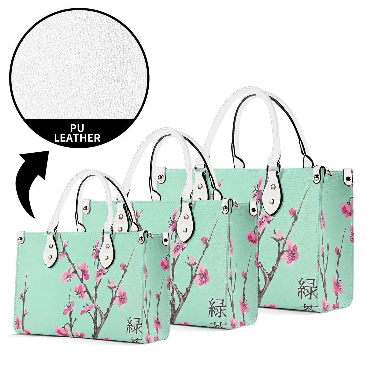Arizona Green Tea Pattern Multiple Sizes Upgraded Luxury Women PU Leather Handbag