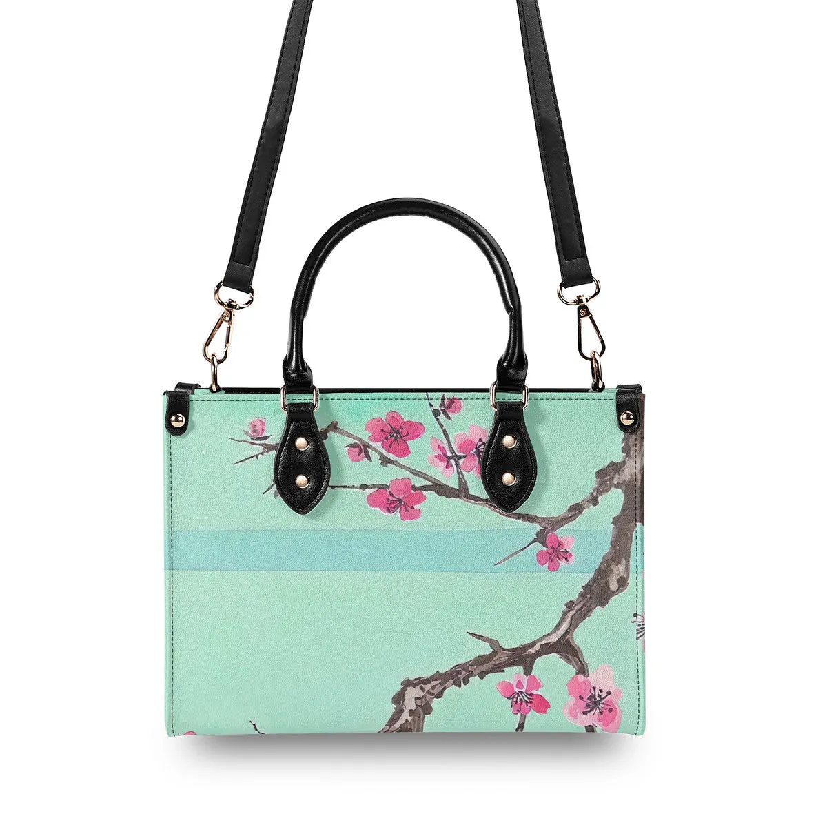 Arizona Green Tea Pattern Multiple Sizes Upgraded Luxury Women PU Leather Handbag