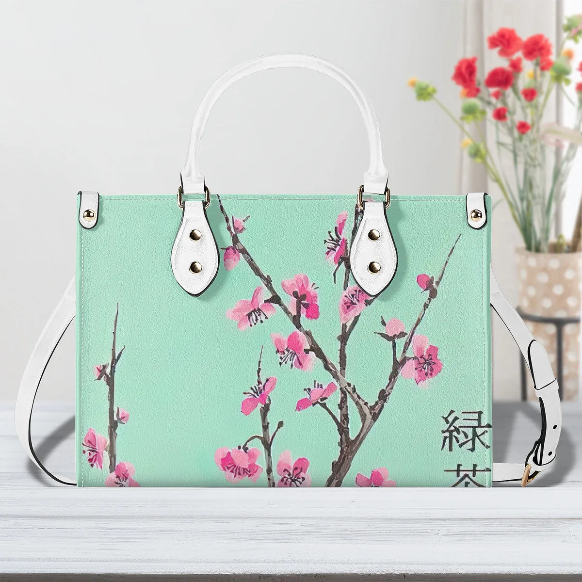Arizona Green Tea Pattern Multiple Sizes Upgraded Luxury Women PU Leather Handbag