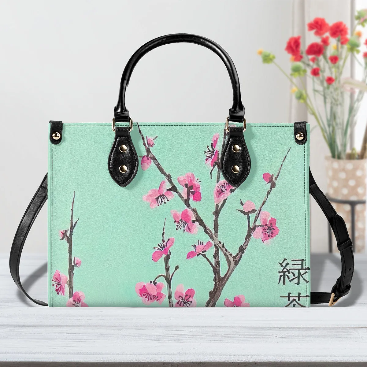 Arizona Green Tea Pattern Multiple Sizes Upgraded Luxury Women PU Leather Handbag