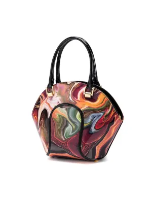 Aurora Leather Bowling Bag