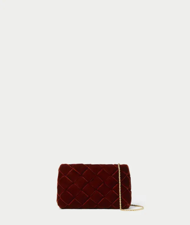 Auzeen Mini Woven Clutch