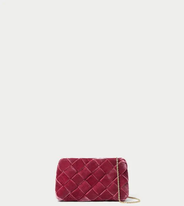 Auzeen Mini Woven Clutch