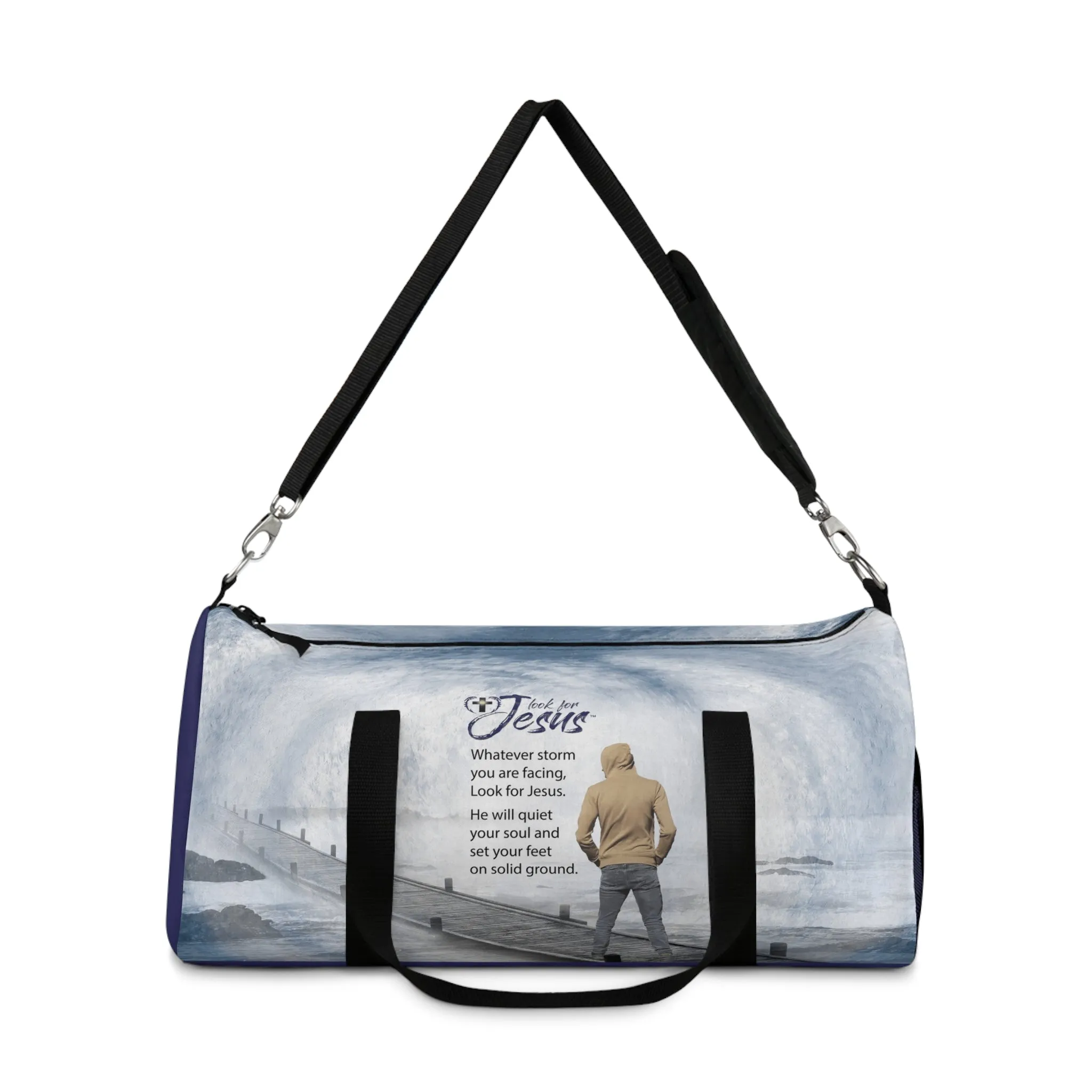 Bag 3-Duffel Look for Jesus™ Man in a Storm