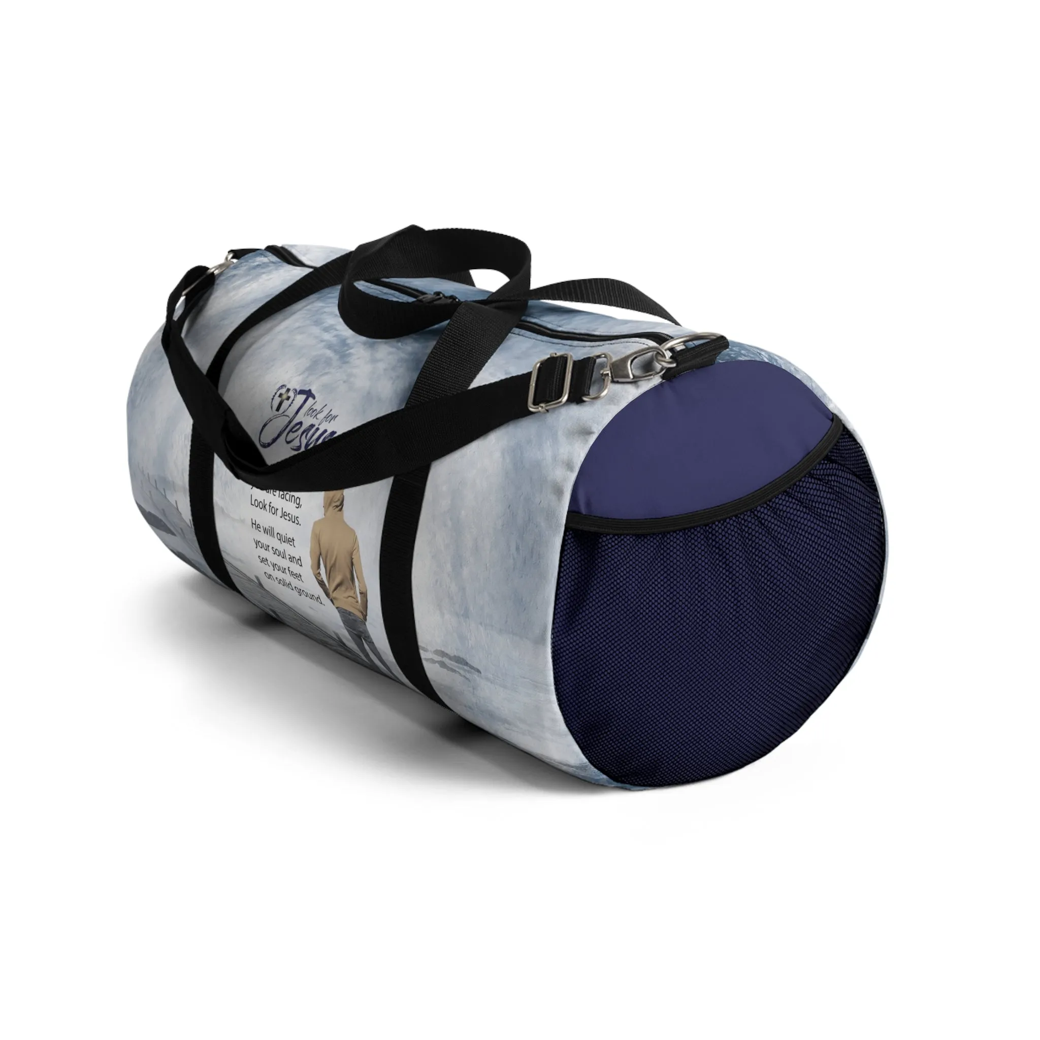 Bag 3-Duffel Look for Jesus™ Man in a Storm