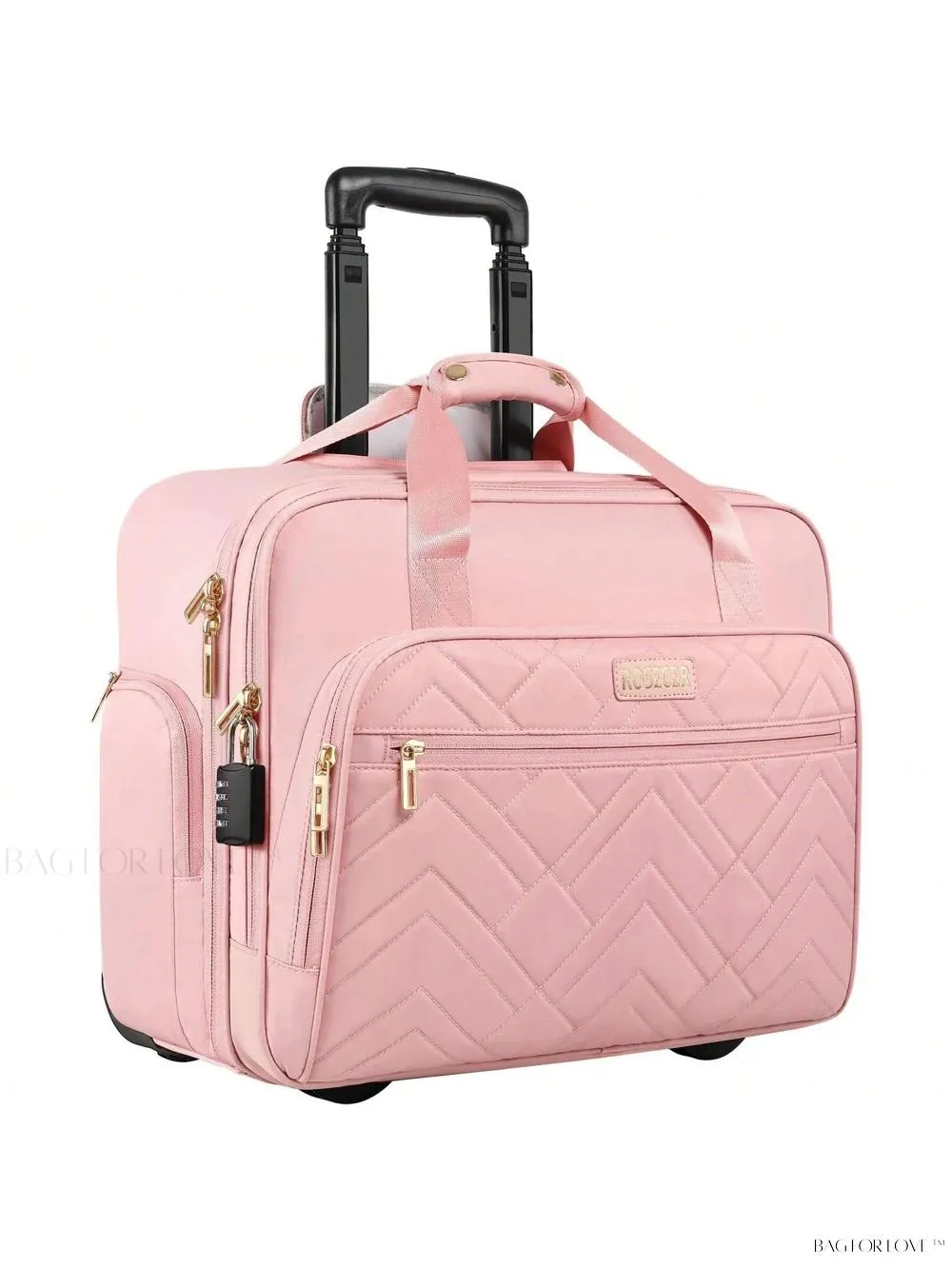 BagForLove - Waterproof Rolling Computer Bag for Business Professionals