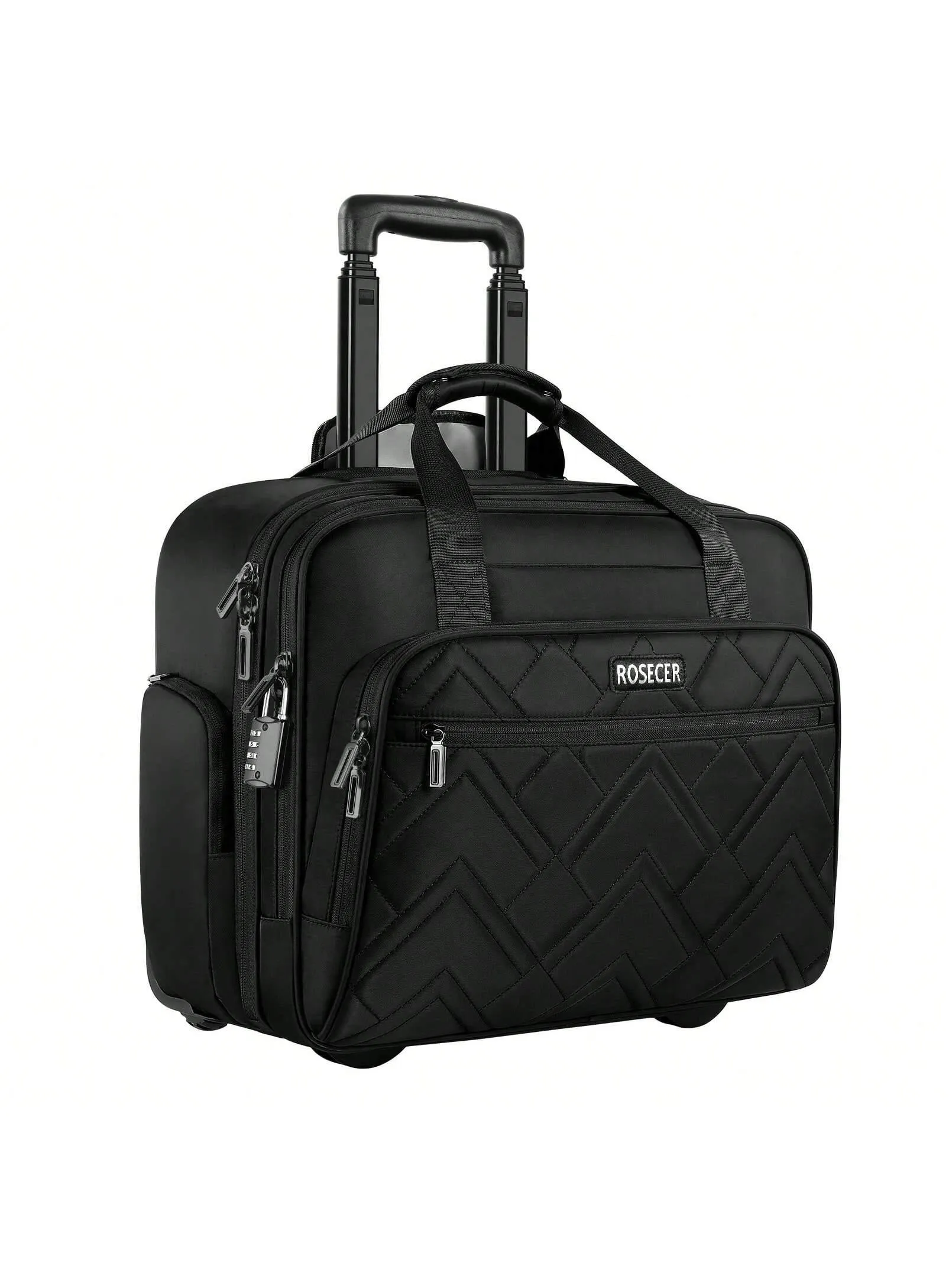 BagForLove - Waterproof Rolling Computer Bag for Business Professionals