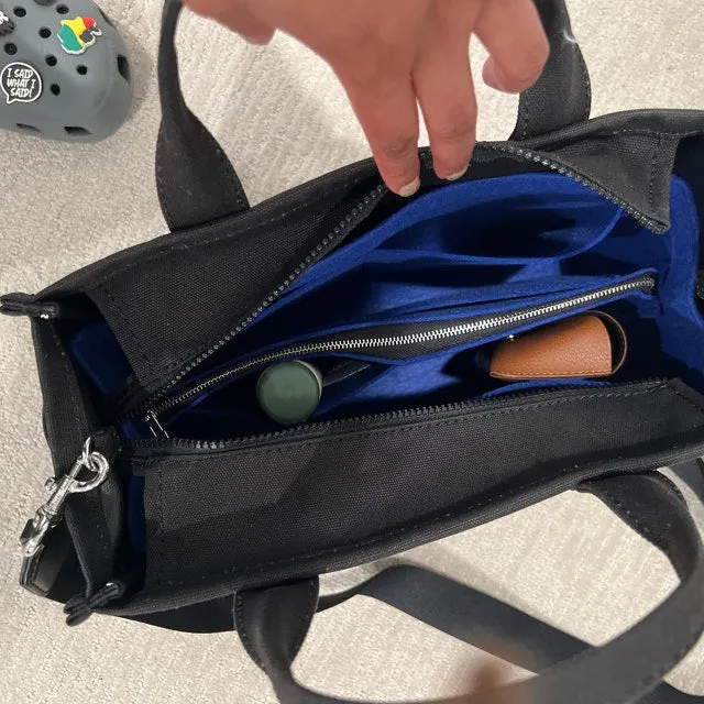BaginBag | Handbag Organizer For Marc Jacobs the tote bag | Designer Purse Insert  | Round Bag Storage | Bag Liner | Bag Insert Organizer | Marc Jacobs Organizer | Bag Organizer | Luxury bag |