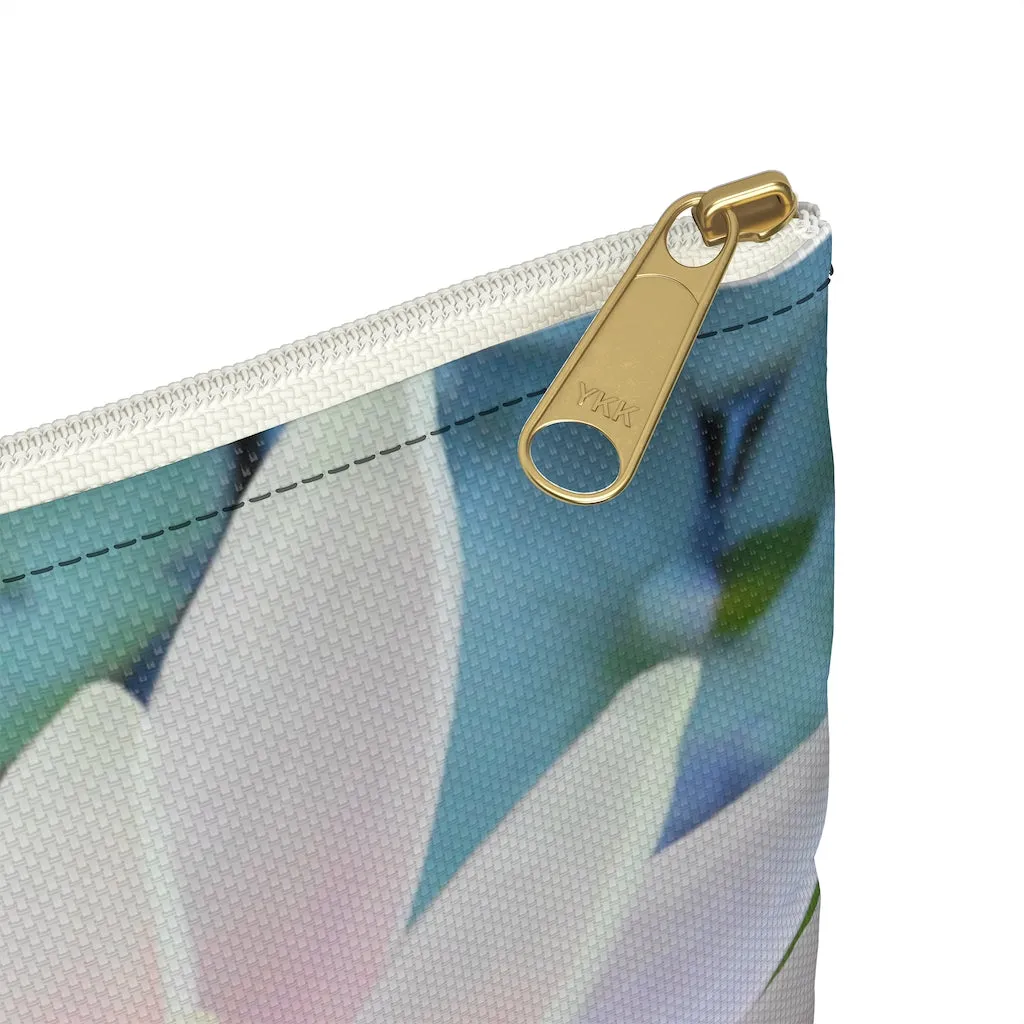 Beautiful Water Lily Accessory Pouch - NYC