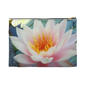Beautiful Water Lily Accessory Pouch - NYC